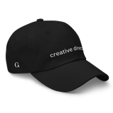 Creative Director Dad Hat Right Side