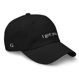 I got you dad hat right side view