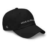 Stick to the Plan (Dad Hat)