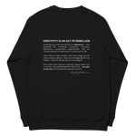 Nah Bigger Creativity Sweatshirt Back