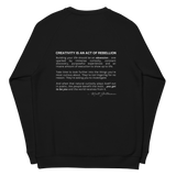 Nah Bigger Creativity Sweatshirt Back